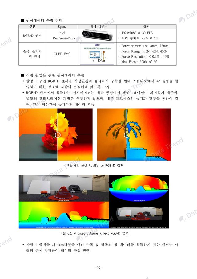 손기술 피지컬 AI 연구개발계획서 41쪽 (일부)